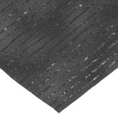 黒とグリッターストライプのパターン ショートテーブルランナー (コーナー)