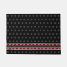 黒とグレーの水玉模様