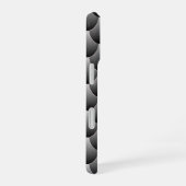 黒とグレーはかりで測 iPhone 16ケース (右側面)