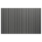 黒とグレー 太い線と細い線のストライプ ファブリック (ヤード)