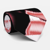 黒とサーモンのスクラップまたは白のテープを破壊 ネクタイ (ロール)