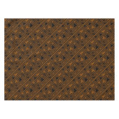 黒とタン テーブルクロス (正面(横))