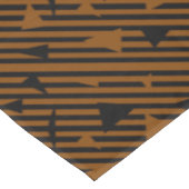 黒とタン テーブルクロス (アングル)