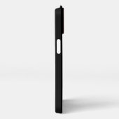 黒とタン iPhoneケース (右側面)