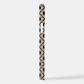 黒とタン iPhoneケース (右側面)