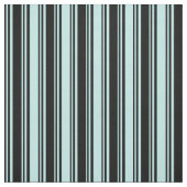 黒とターコイズの色のストライプ ファブリック (見本)