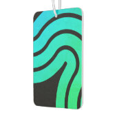 黒とターコイ カーエアーフレッシュナー (左)