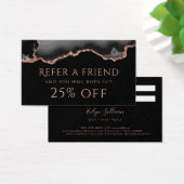 黒とバラの金ゴールド収集の参照カード (デスク)