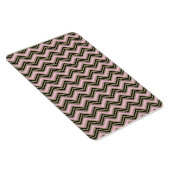 黒とピンクのジグザグ模様 マグネット (右側)