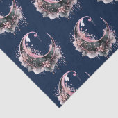 黒とピンクの三日月模様ハロウィーン 薄葉紙 (詳細)