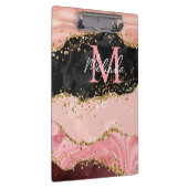 黒とピンクの続編が重なり合う クリップボード (右)