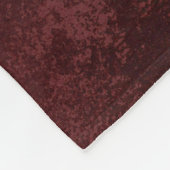 黒とピンクの続編が重なり合う フリースブランケット (角)