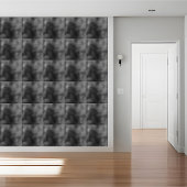 黒とモダン灰色のテクスチャ抽象デザイン タイル