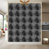 黒とモダン灰色のテクスチャ抽象デザイン タイル