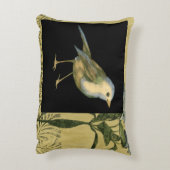 黒とヴィンテージの背景 アクセントクッション (裏面(縦))