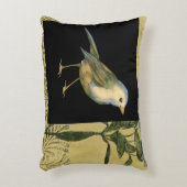 黒とヴィンテージの背景 アクセントクッション (正面(垂直))