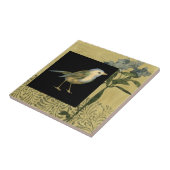 黒とヴィンテージの背景 タイル (側面)