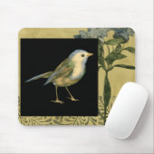 黒とヴィンテージの背景 マウスパッド (マウス)