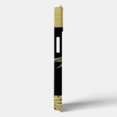 黒とヴィンテージの背景 Case-Mate iPhoneケース (裏面 / 右)