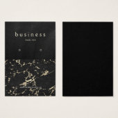 黒と大理石のイヤリングディスプレイ (正面&裏面)