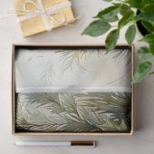 黒と市松模様にバラ 薄葉紙 (ギフト)