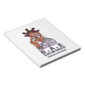 黒と教育を受けたノートパッド ノートパッド (アングル)