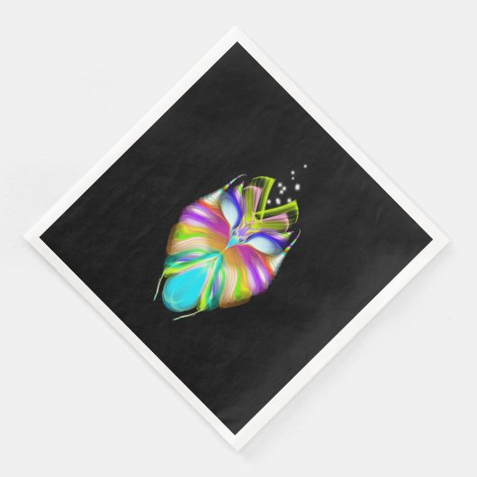 黒と数々の色のOracle Owl (コーナー)