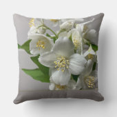 黒と明るい灰色と白 クッション (裏面)