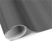 黒と濃いグレーのストライプ木目テクスチャ ラッピングペーパー (ロールコーナー)