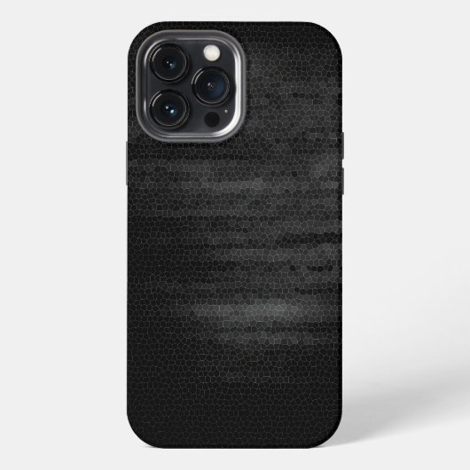 黒と灰色のケース – メイトiPhoneケース iPhoneケース (裏面)
