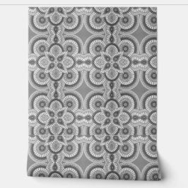 黒と灰色のトライバル壁紙2' x 4' 壁紙