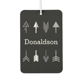 黒と灰色の矢印 カーエアーフレッシュナー