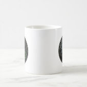 黒と灰色の芝生のボウル、コーヒーマグ コーヒーマグカップ (中央)