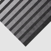 黒と灰色の迷彩質感のある線のストライプ 薄葉紙 (詳細)