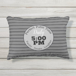 黒と灰色 アウトドアクッション