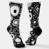 黒と灰色 ソックス (傾斜あり)