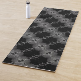黒と灰色 ヨガマット
