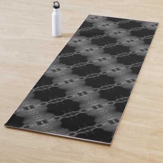 黒と灰色 ヨガマット (インサイチュ)