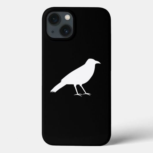 黒と白いカラス。 Case-Mate iPhoneケース (裏面)