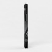 黒と白のきらめくライト Case-Mate iPhoneケース (裏面/右)
