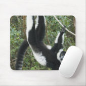 黒と白のざわめき(バレシア) マウスパッド (マウス)