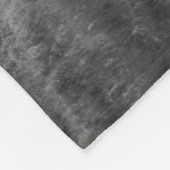 黒と白のアメリカンバイソン立ち小 フリースブランケット (角)