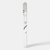 黒と白のアート ジェーン・アブリル by トゥールーズ・ロートレック Case-Mate iPhoneケース (裏面 / 左)