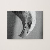 黒と白のイーグルアイ ジグソーパズル (横)