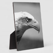 黒と白のイーグルアイ フォトプラーク (側面)