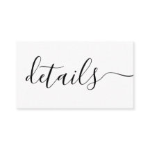 黒と白のウェディング　詳細カスタム