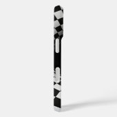 黒と白のオプティカルイリュージョントンネル Case-Mate iPhoneケース (裏面 / 右)