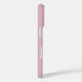 黒と白のカササギのピンク背景 Case-Mate iPhoneケース (裏面 / 右)