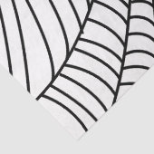 黒と白のクモの巣 薄葉紙 (詳細)