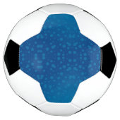 黒と白のサッカーボールデザイン サッカーボール (回転)